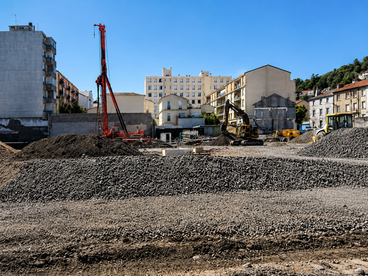 Chantier Lidl St Etienne